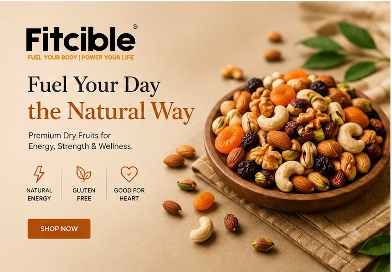 Fitcible Premium Dry Fruits